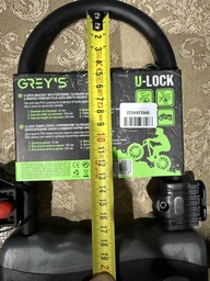 Велозамок Grey's скоба U-lock з кріпленням 12*165*245мм GR33012