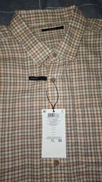 Рубашка хлопковая мужская Colin's CL1062620-CRM S Caramel (8683197578679) фото от покупателей 1