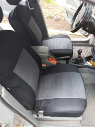 Авточехлы на сиденье для MITSUBISHI COLT 2004-2012 Pok-ter Pure Line с серой вставкой фото от покупателей 1