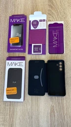 Защитное стекло MAKE для смартфона Samsung Galaxy A36/A56 Black (MGF-SA36/SA56)