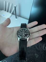 Браслет універсальний Ремінець 22мм Duo сталевий Silver-Black BeWatch (1025411)