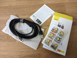Кабель Baseus Cafule Cable USB for Type-C 2A 2.0 м Red/Black (CATKLF-C91) фото от покупателей 4