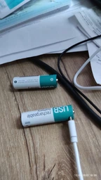 Аккумуляторная батарея ColorWay AA USB-С 2220 мАЧ 1.5В (Li-Polymer) (2pc.) (CW-UBAA-10)