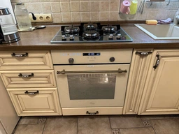 Духовой шкаф электрический Luxor HB 980 Rustik Classico KUP + три стекла двери подсветка программ LED, песочное стекло, кремовый, слоновая кость, бежевый шампань фото от покупателей 3