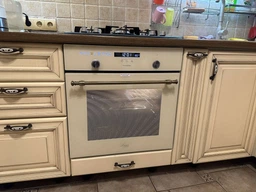 Духовой шкаф электрический Luxor HB 980 Rustik Classico KUP + три стекла двери подсветка программ LED, песочное стекло, кремовый, слоновая кость, бежевый шампань фото от покупателей 1
