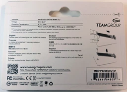 Твердотільний накопичувач M.2 960Gb, Team MP33, PCI-E 3.0x4, 3D TLC, 1800/1500 МБ/с (TM8FP6960G0C101) фото від покупців 2
