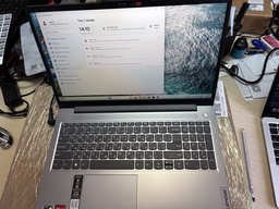 Ноутбук Lenovo IdeaPad Slim 3 15AMN8 (82XQ00L1RA) Arctic Grey / 15.6" IPS Full HD / AMD Ryzen 5 7520U / RAM 16 ГБ / SSD 512 ГБ фото від покупців 2