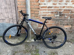Велосипед CrossBike Energy 29" 19" Чорний-Зелений