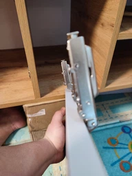 Тумба підвісна під телевізор Moreli Nemo з шухлядами та відкритими полицями 1800х360х420 мм Дуб Аппалачі/Бетон Тефра фото від покупців 2