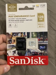 Карта пам'яті microSDHC (UHS-1 U3) SanDisk Max Endurance 32Gb class 10 V30 (100Mb/s) (adapterSD) (SDSQQVR-032G-GN6IA) фото от покупателей 1