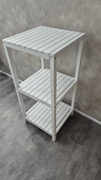 Стелаж (этажерка) 1150х360х360 мм WoodDecor из натурального дерева 4 полочки покрытый лаком фото от покупателей 3