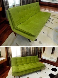 Диван Virkoni Барселона 193x98x89 см клик-кляк Багира 36 темно-зеленый (44706-010010536)