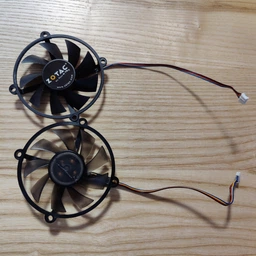 Вентилятор кулер для видеокарты Zotac Palit Gainward 4-pin GTS 450 250 NF24076B1HK-R (R128015DM GA82B2H PLA08015D12HH) (№52) фото от покупателей 1