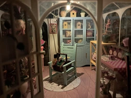 3D Румбокс "Сказочный Сад" Миниатюрный Кукольный Домик DIY DollHouse Diorama от HongDa (DG306)