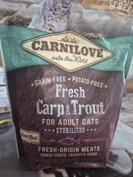 Сухий корм Carnilove Cat Sterilised для стерилізованих котів, ягня та кабан, 6 кг