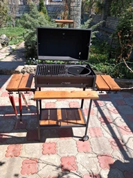 Мангал - гриль барбекю Vesuvi BBQ Wood 600 3 мм (m-Wood) фото от покупателей 1