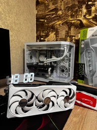 Відеокарта Gigabyte GeForce RTX 5070 Ti EAGLE OC ICE SFF 16G (GV-N507TEAGLEOC ICE-16GD) фото від покупців 5