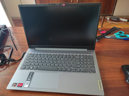 Ноутбук Lenovo IdeaPad Slim 3 15AMN8 (82XQ00L1RA) Arctic Grey / 15.6" IPS Full HD / AMD Ryzen 5 7520U / RAM 16 ГБ / SSD 512 ГБ фото від покупців 1