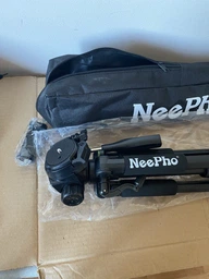 Штатив тринога NeePho NP-8850, професійний для телефону, фотоапарата, 55 -175 см, 4 коліна (NP-8850) фото від покупців 4