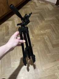 Штатив трипід трипод триногу Tefeng 3110 для камер смартфонів алюминиевый сплав и пластик Чорний (SN9QI13667) фото від покупців 3
