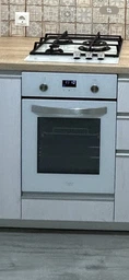 Варочная поверхность газовая Luxor RG 458 Blütenweiß WH SS + круглая подставка WOG в подарок белый фото от покупателей 1