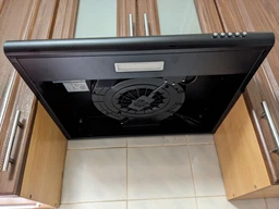 Черная кухонная вытяжка Perfelli PL 6144 BL LED, плоская стандартная, под навесной шкаф, шириной 60 см фото от покупателей 5
