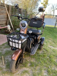 Електротрайк FADA OLDi 1000W Бірюзовий фото від покупців 2