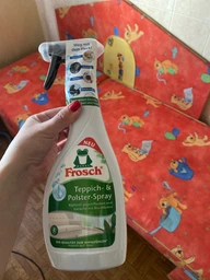 Засіб для чищення килимів Frosch Засоби для виведення плям для килимів та м'яких меблів 500 мл фото від покупців 1