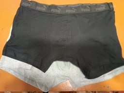 Набор трусов боксеров мужских хлопковых Puma Elements Men Basic Trunks 93875002 M 2 шт Grey Combo (8720245834698)