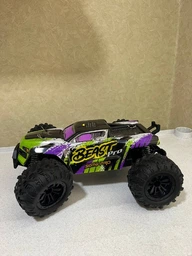 Внедорожная машинка на радиоуправлении Beast SG116 PRO ZLL 4х4 с дистанционным управлением 1:16 40 км/ч 2,4G фиолетово-зеленый фото от покупателей 1