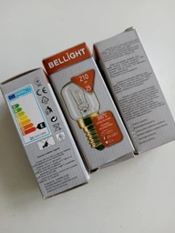 Лампа розжарювання 25W 230-240V E14 жаростійка для духовки