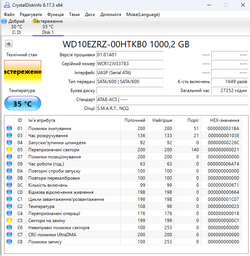 Накопитель HDD SATA 1.0TB WD Blue 5400rpm 64MB (WD10EZRZ) фото от покупателей 1