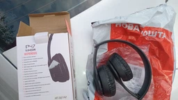 Навушники Bluetooth Рожевий з вушками та підсвічуванням Cat Miu Star P47 (SH777562)