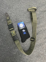 Ремень тактический трехточечный Patriot UA-03 OL, с карабином (трехточка для автомата, пулемета, ружья) фото от покупателей 3
