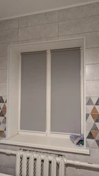 Рулонна штора Льон 47,5*180 см Какао М-7439