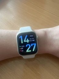 Смарт годинник Smart Watch H26 mini AMOLED 42 mm iOS Android Shiny Gold з 2 ремінцями Alpine Loop та Sport Band у комплекті SW-H26mini-6056 фото від покупців 18