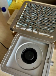 Витяжка CYCLONE X3 SILVER з вугільним НЕРА-фільтром 72W для манікюру та педикюру