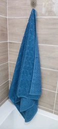 Рушник банний Lovely Svi бавовна жаккардове для ванної, готелів, СПА, в подарунковому пакеті - 70 х 140 см Milano Зелений фото від покупців 1