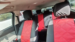 Авто чехлы из эко кожи Mitsubishi Colt (2002-2012) Pok-ter ELIT Premium с серой вставкой фото от покупателей 11