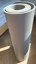 Коврик для йоги Bodhi Ecopro Diamond синий 185x60x0.6 см фото от покупателей 3