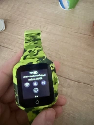Дитячий GPS годинник з відеодзвінком та прослуховуванням MYOX MX72BLW (4G) водонепроникний камуфляж фото від покупців 2