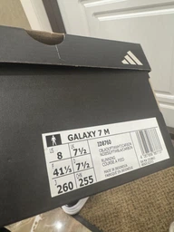 Мужские кроссовки для бега Adidas Galaxy 7 M ID8760 42.5 (8.5UK) 27 см Cblack/Ftwwht/Carbon (4067889668543) фото от покупателей 5