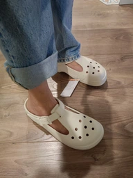 Сабо CROCS UNI Classic Mary Jane Clog Taupe M4/W6 (36-37) Чорний 210581-001-Black фото от покупателей 5