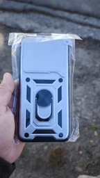 Чохол Camshield з кільцем-підставкою на Xiaomi 14T Pro / silver