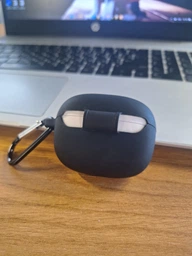 Чехол-накладка DK для Xiaomi Redmi Buds 6 Pro | Silicone Candy Friendly с карабином (020470) (black)