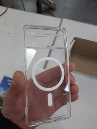 Тонований магнітний чохол AeronGuard з MagSafe для Pixel 7 | Тонкий, ударостійкий, підтримка бездротової зарядки фото від покупців 1