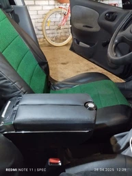 Подлокотник Vitol HJ48020 с пепельницей, подстаканником и 7 портами USB Черный (HJ48020B)
