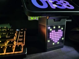 Беспроводная зарядка magsafe док станция 3 в 1 зарядная магнитная QINETIQ S5 23W подставка держатель для apple айфона часов наушников телефона быстрая на айфон iphone airpods iwatch эпл вотч Qi2 сертифицированная с часами экраном и колонкой gray + адаптер фото от покупателей 2