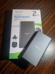 SSD диск Apacer S723B 2TB USB Type-C 3D V-NAND (AP2TBAS723B-1) External