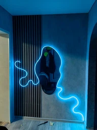 Умная гибкая неоновая led лента smart neon RGB-IC magic с bluetooth usb адаптером диодная подсветка 10 метров смарт светодиодный ргб цветной неон управление с телефона пульт блютуз приложением 5 вольт для авто тв пк